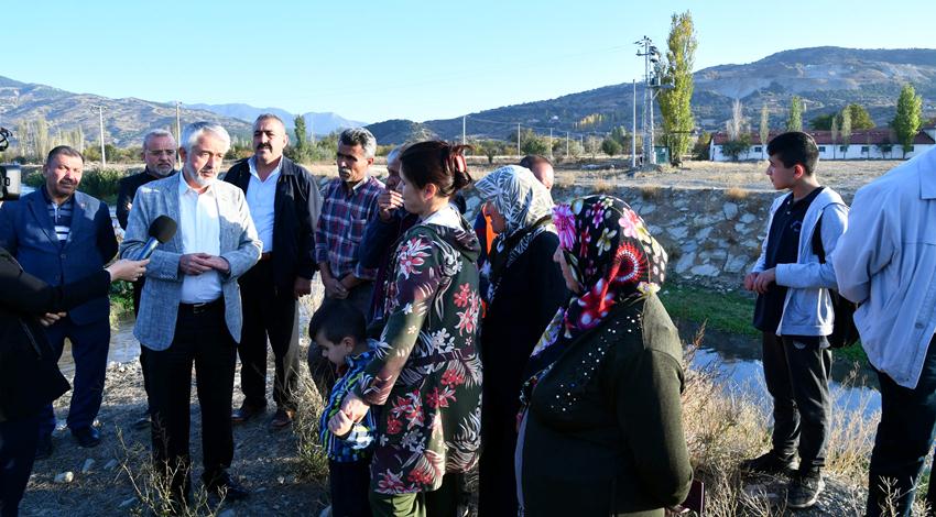 Isparta Belediye Başkanı Şükrü Başdeğirmen arıtılmış suların kapalı sisteme alınmasıyla