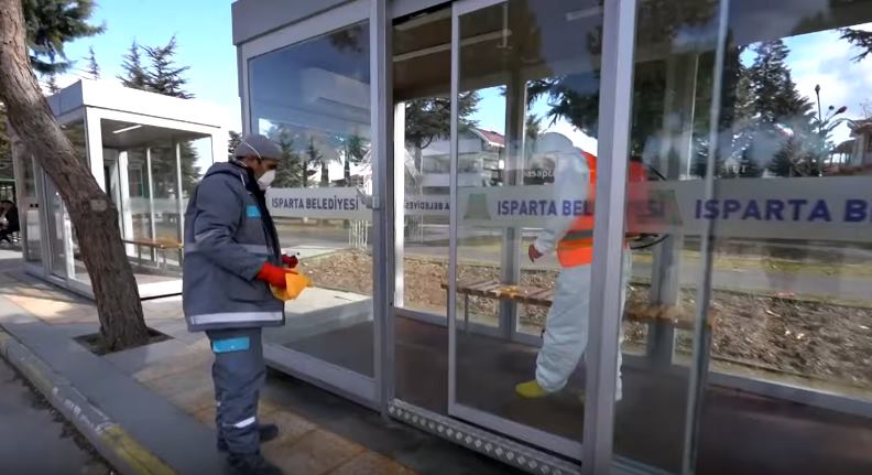 Isparta Belediye Başkanı Şükrü Başdeğirmen Korona Virüs riskine karşın tüm