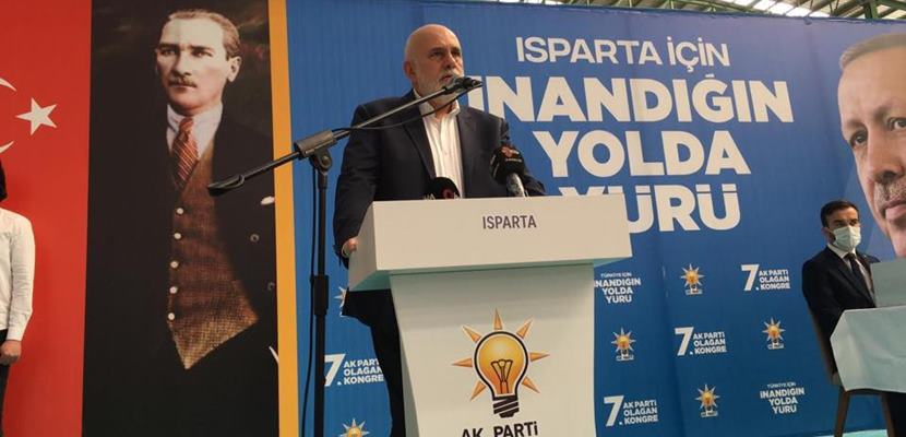 Siyasetin hafta sonu mesaisinde AK Parti Isparta Merkez İlçe Teşkilatının