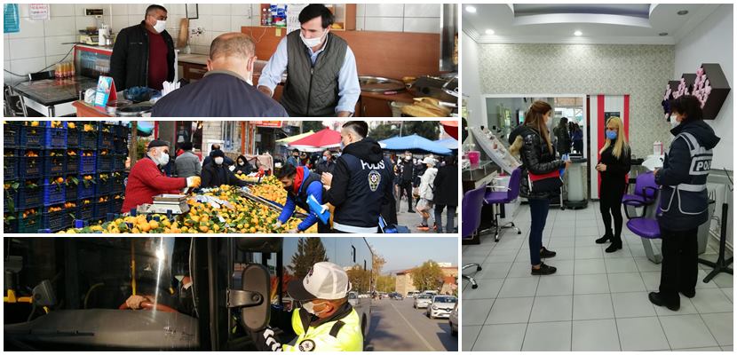 Vali Ömer Seymenoğlu koordinasyonunda Vali Yardımcıları, Kaymakamlar, Kamu Kurum ve