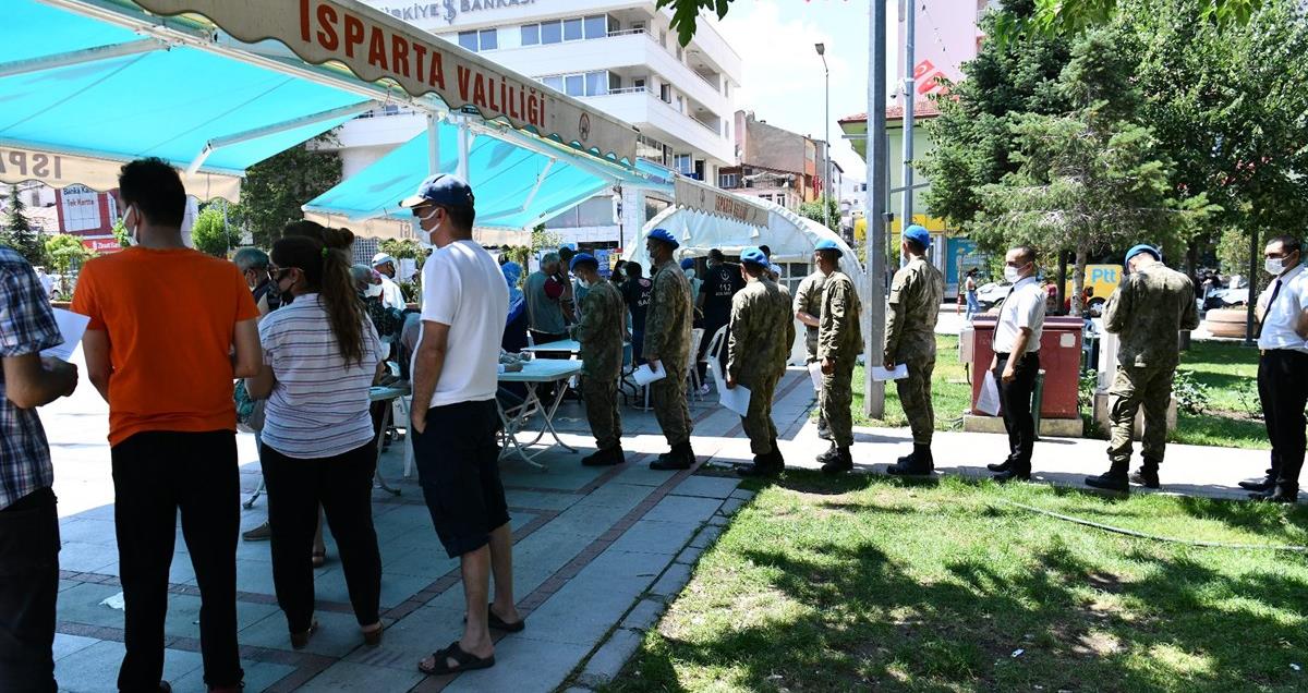 Isparta İl Sağlık Müdürlüğü Halk Sağlığı Hizmetleri Başkanlığı tarafından aşılama