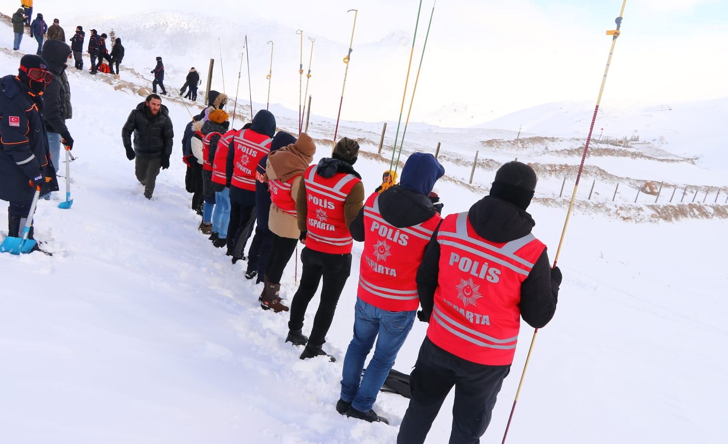 Isparta İl Emniyet Müdürlüğü personeli olası afetlerde ihtiyaç halinde ilgili
